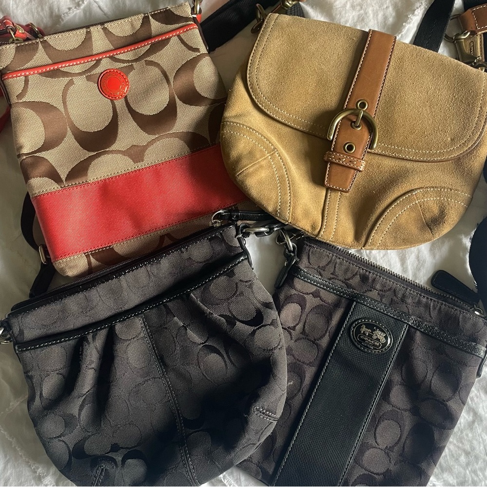 Coach Crossbody Bag Bundle - 4 purses!!!